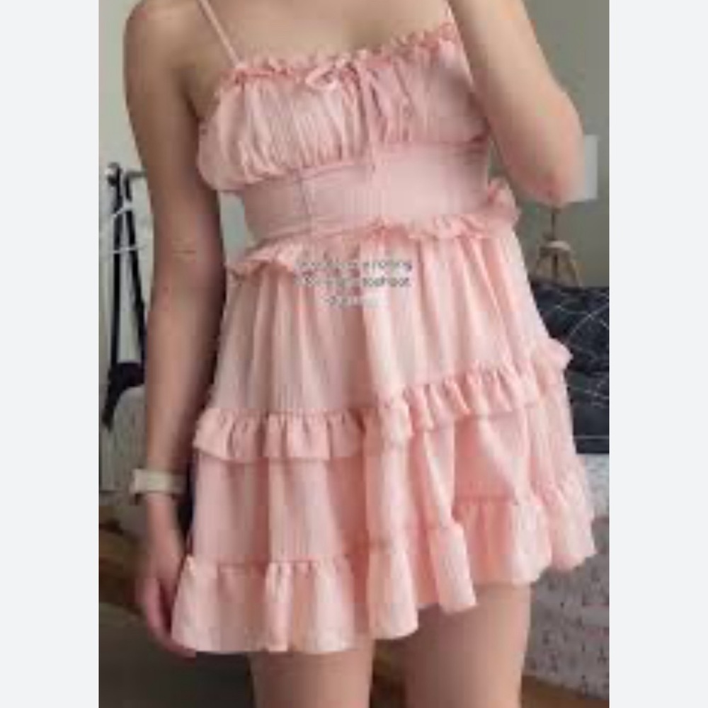 Wild fable pink fellow vibes dress so cute size xs